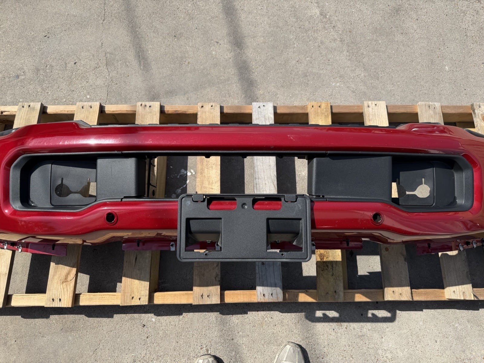 Red Ford F250/F350 Front Bumper