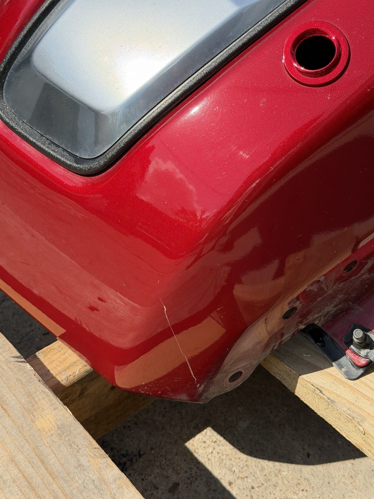 2023-2026 Ford F250/F350 Red Front Bumper