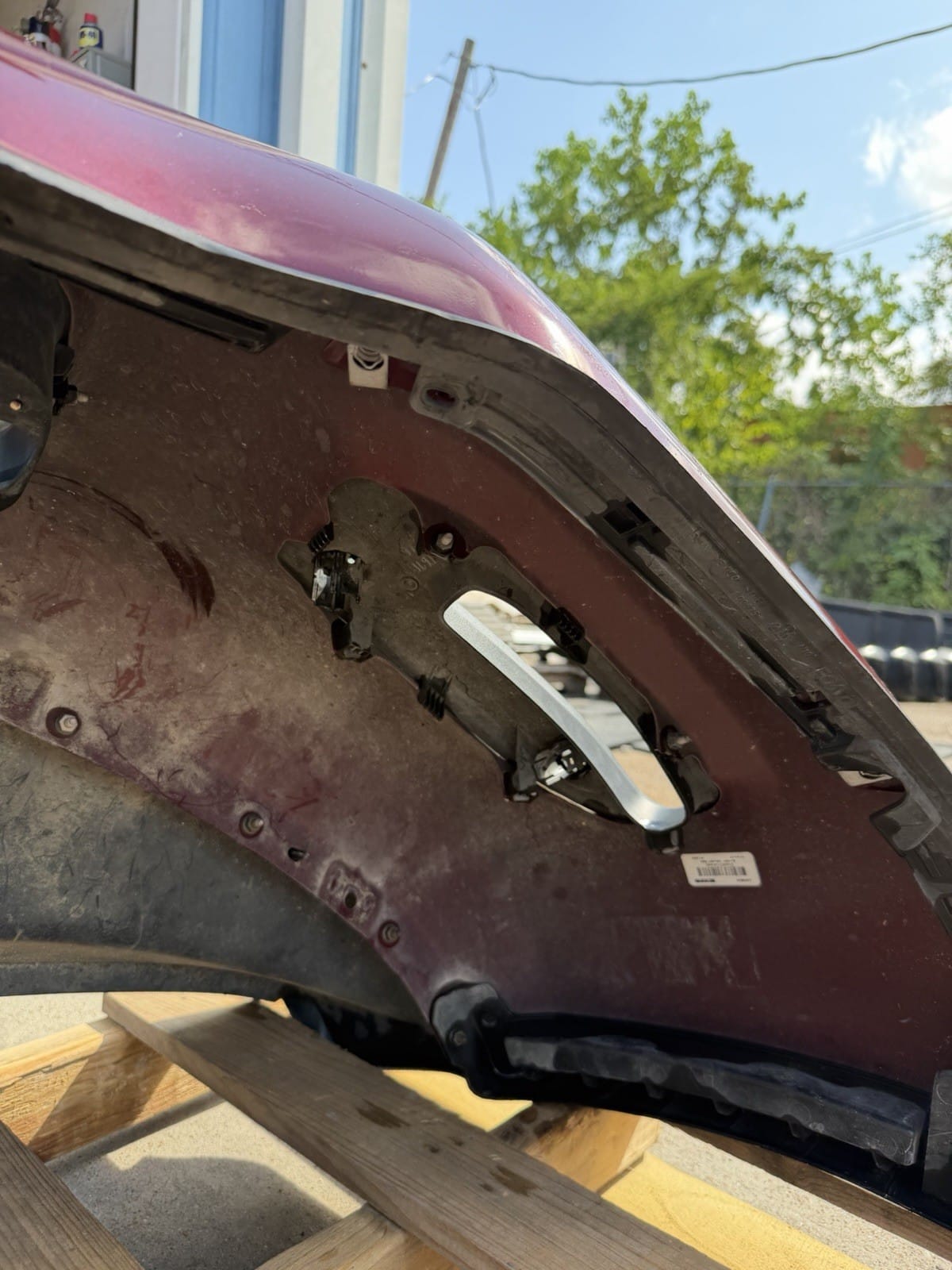 Velvet Red Ram 2500/3500 Front Bumper