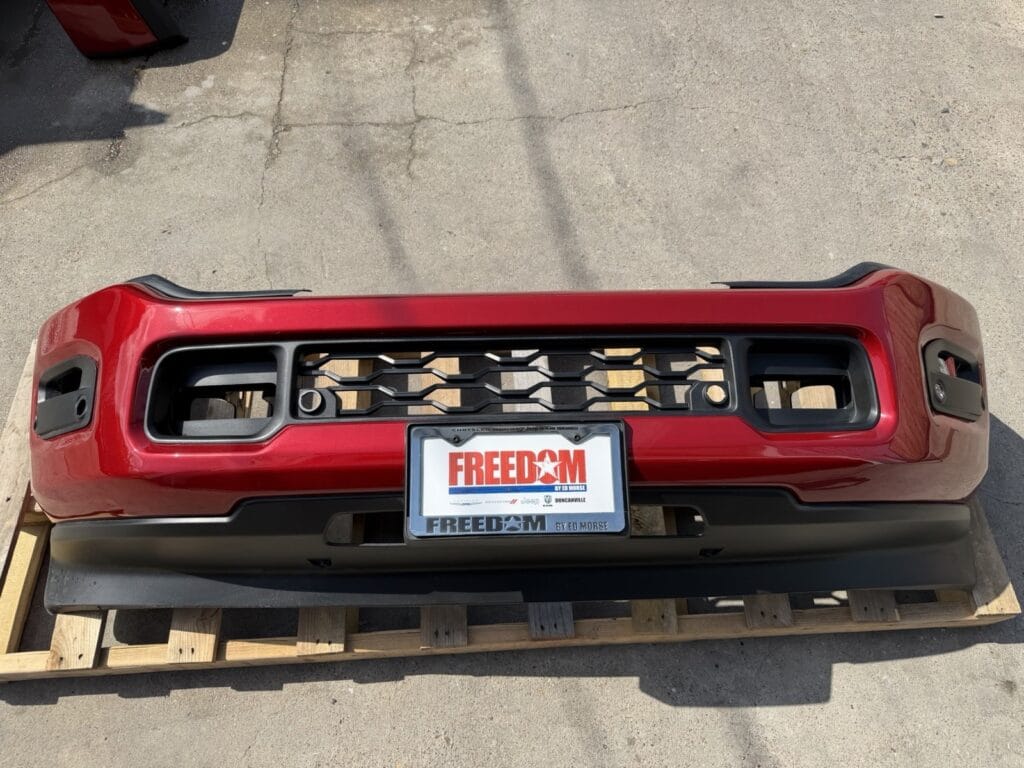 2019-2024 Ram 2500/3500 Red Hot Front Bumper