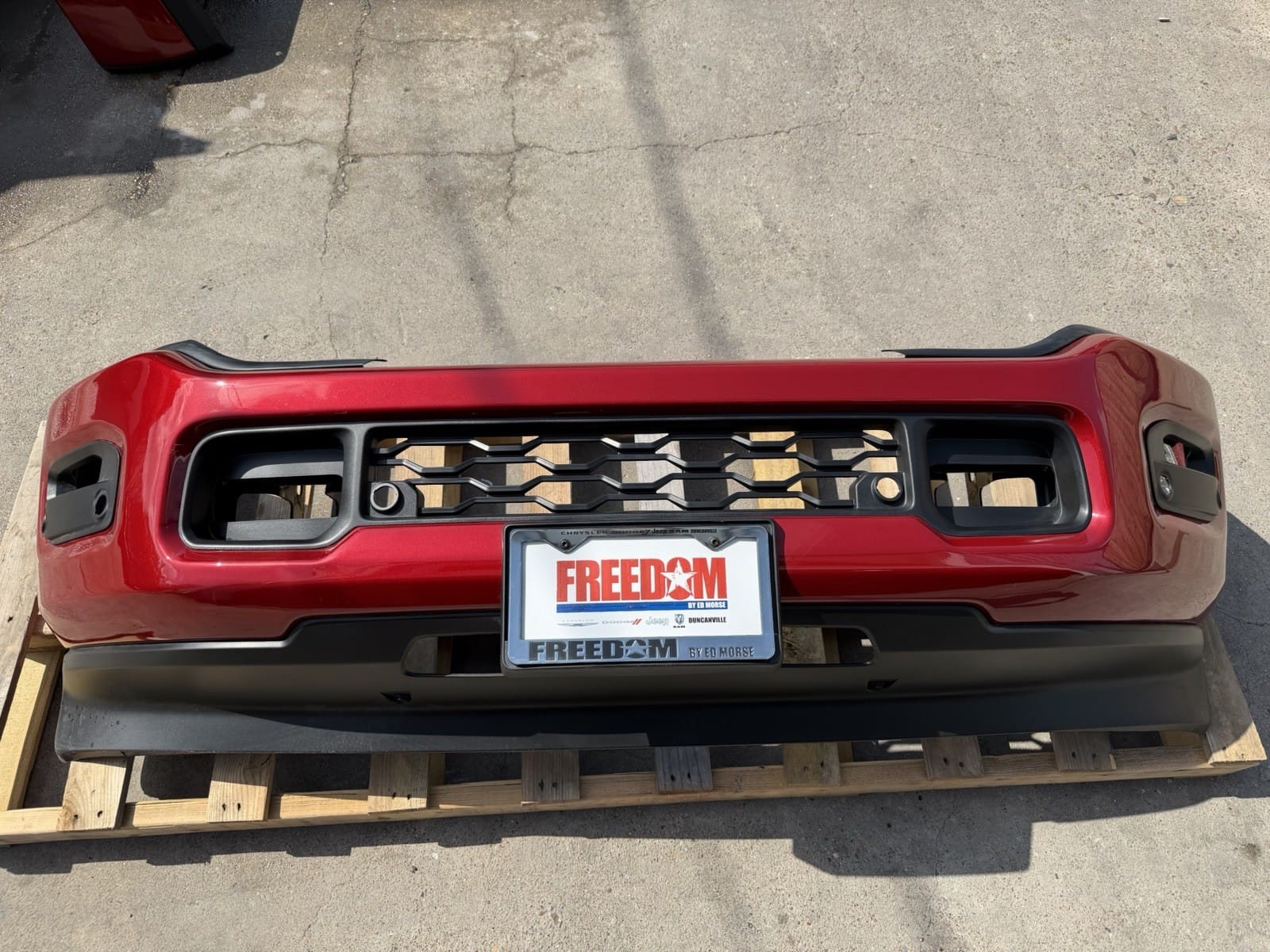 2019-2024 Ram 2500/3500 Red Hot Front Bumper