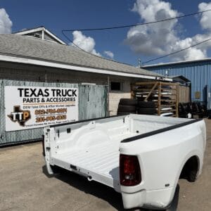 2019-2026 Ram 3500 Bright White Truck Bed