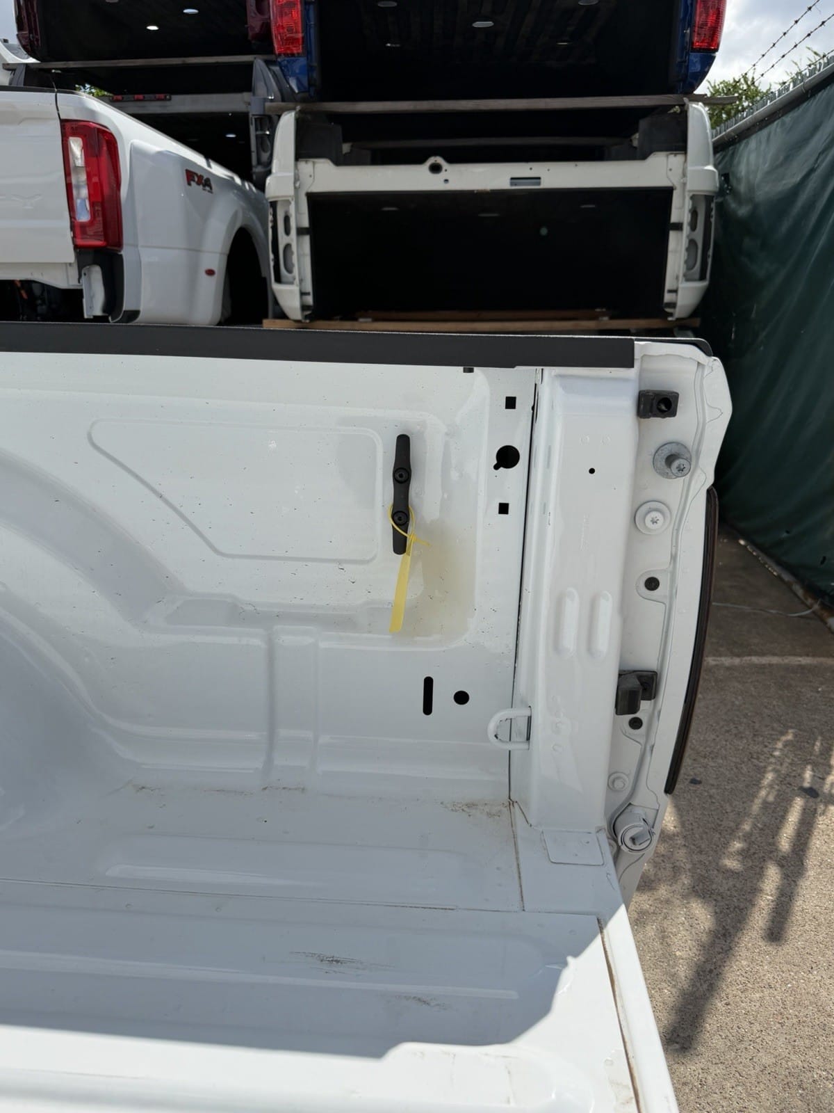 2019-2026 Ram 3500 Bright White Truck Bed