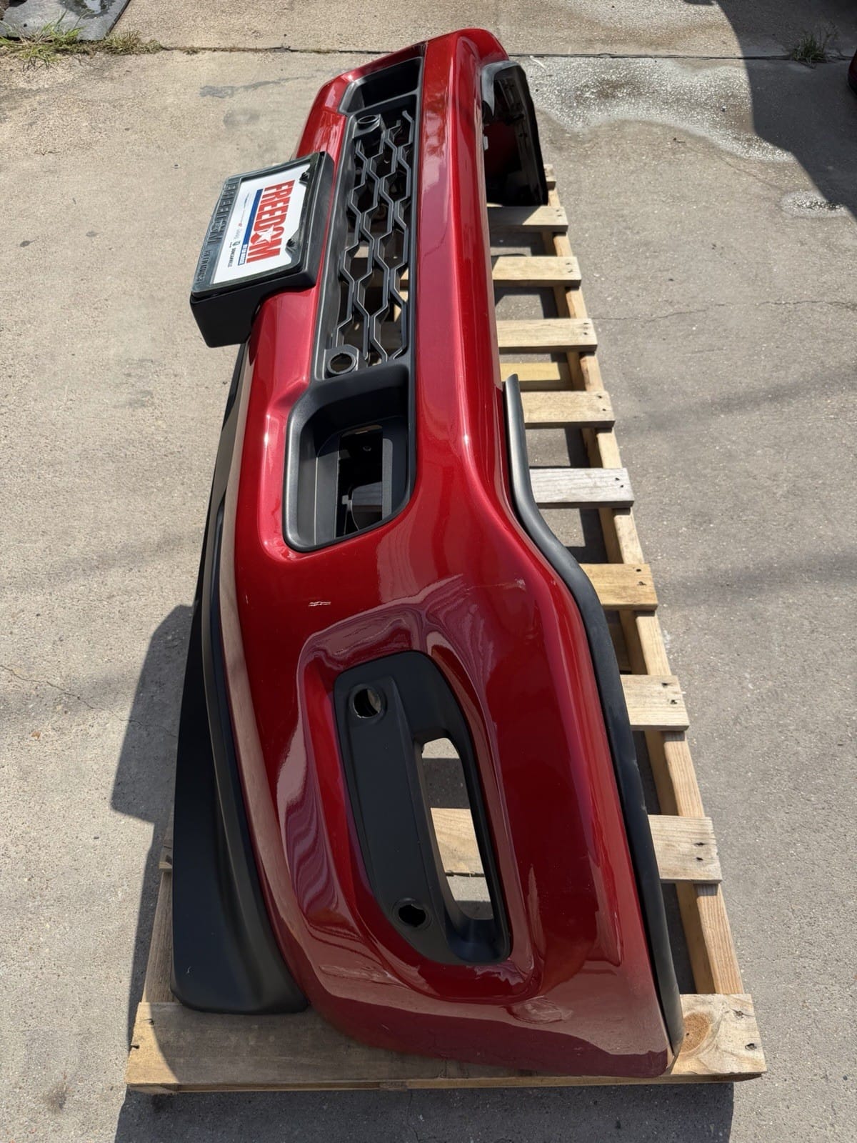 Red Hot Ram 2500/3500 Front Bumper