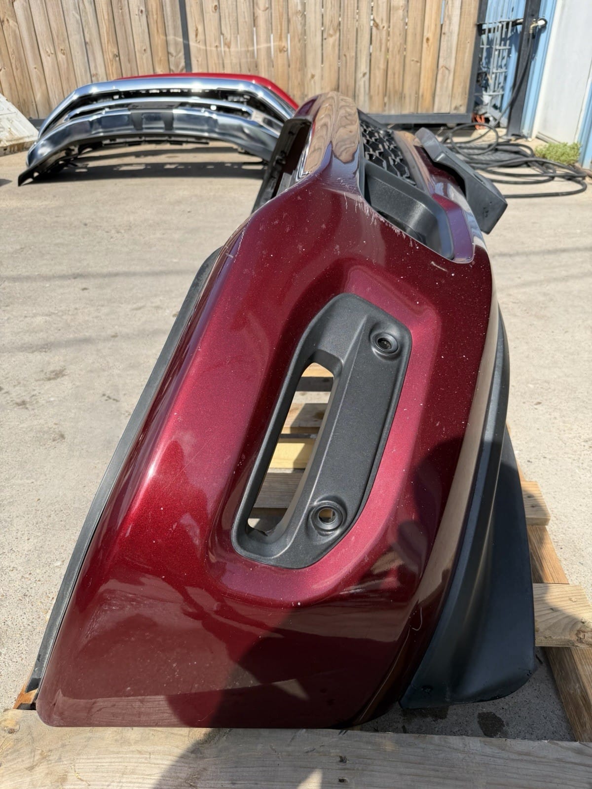 Velvet Red Ram 2500/3500 Front Bumper