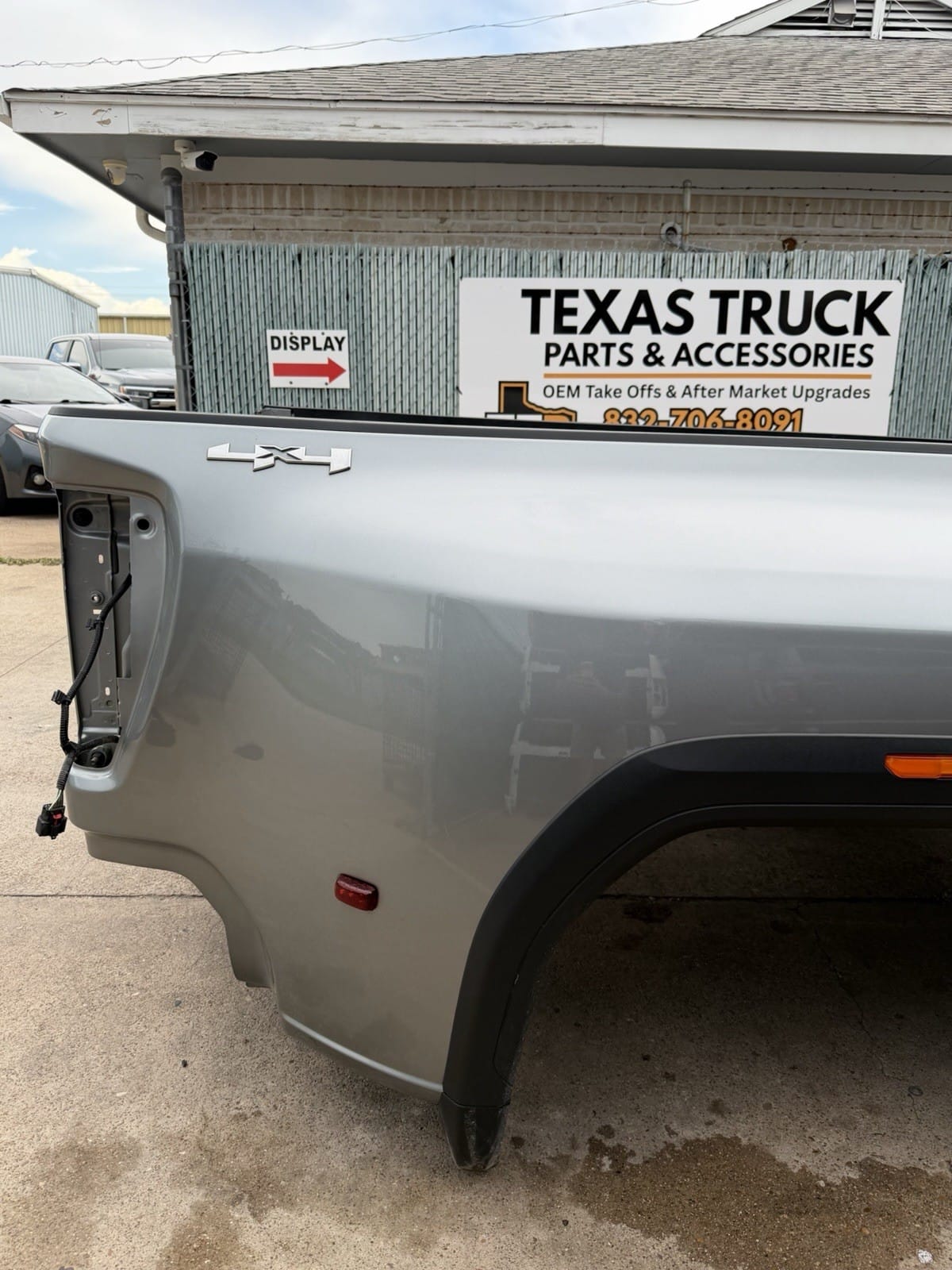 Sterling Metallic GMC 3500 Truck Bed