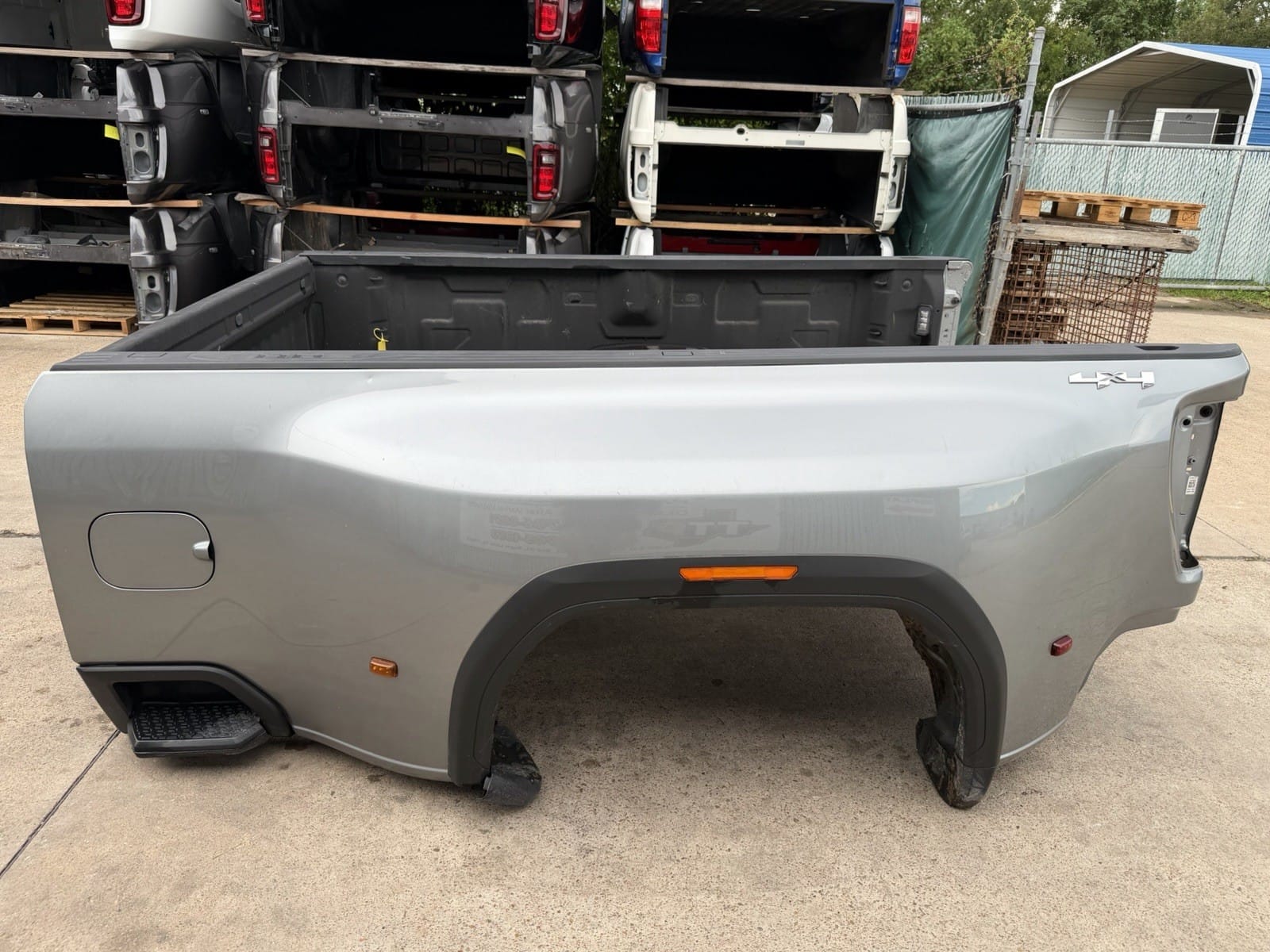 Sterling Metallic GMC 3500 Truck Bed