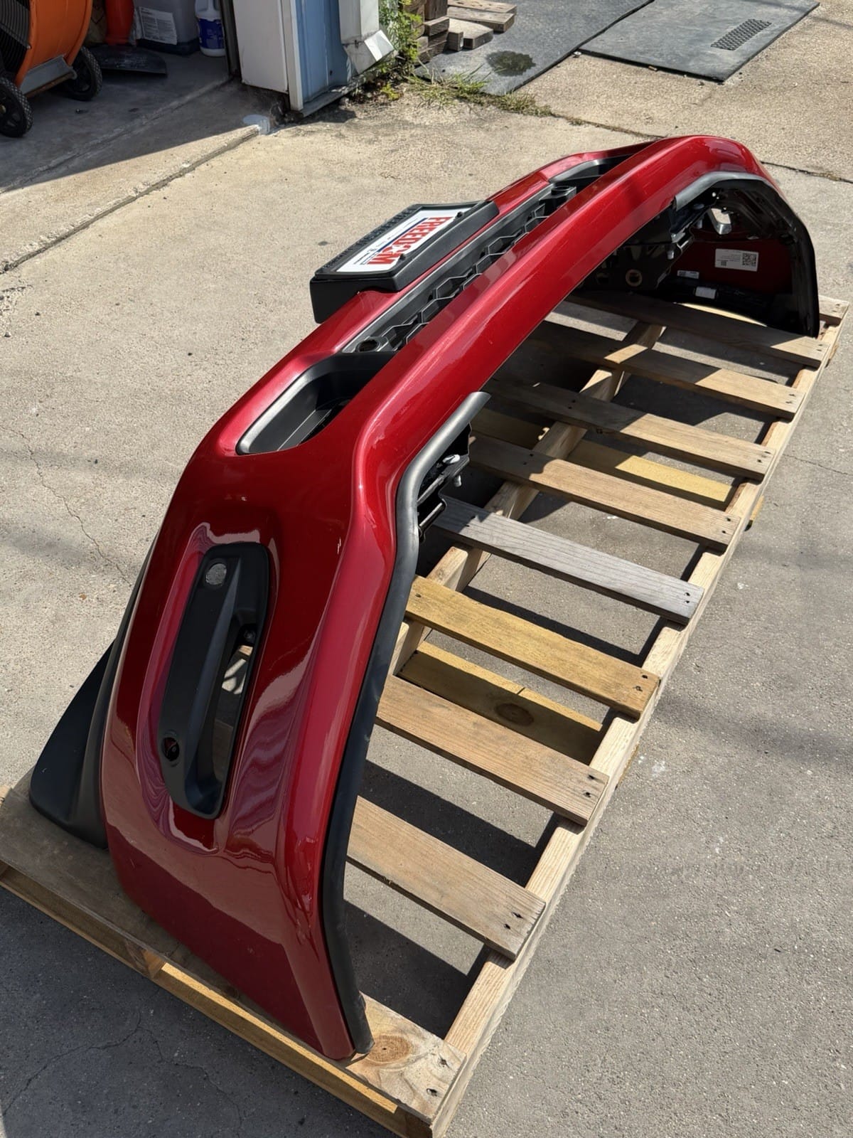 Red Hot Ram 2500/3500 Front Bumper