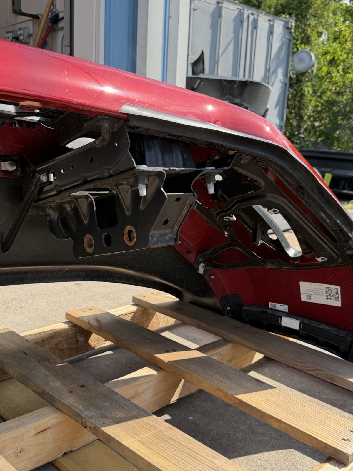 2019-2024 Ram 2500/3500 Red Hot Front Bumper