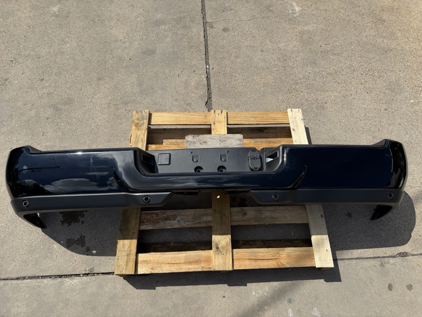 2019-2026 Ram 2500/3500/4500 Diamond Black Rear Bumper