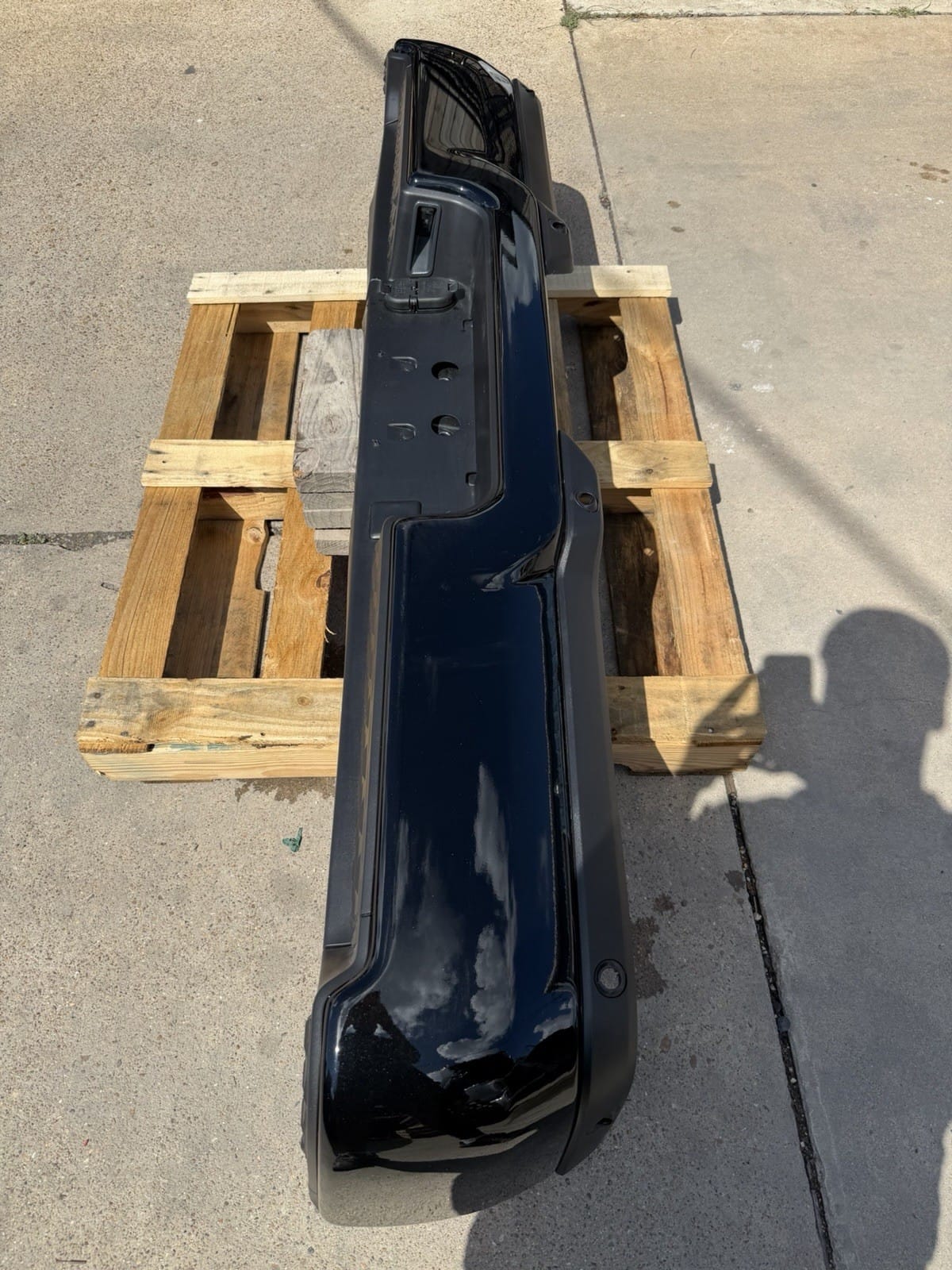 Diamond Black Ram 2500/3500/4500 Rear Bumper