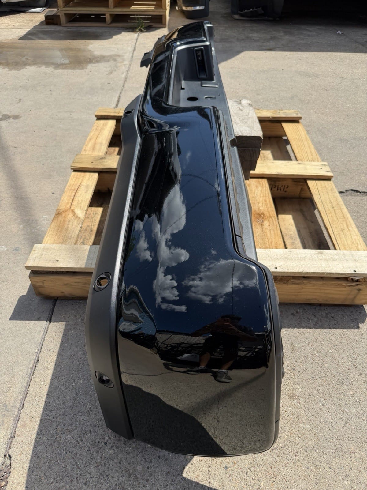 2019-2026 Ram 2500/3500/4500 Diamond Black Rear Bumper