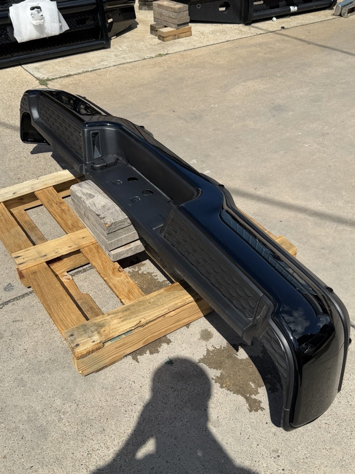 2019-2026 Ram 2500/3500/4500 Diamond Black Rear Bumper
