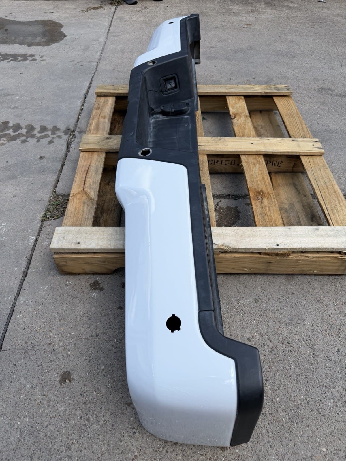 2017-2022 Ford F250/F350 Oxford White Rear Bumper