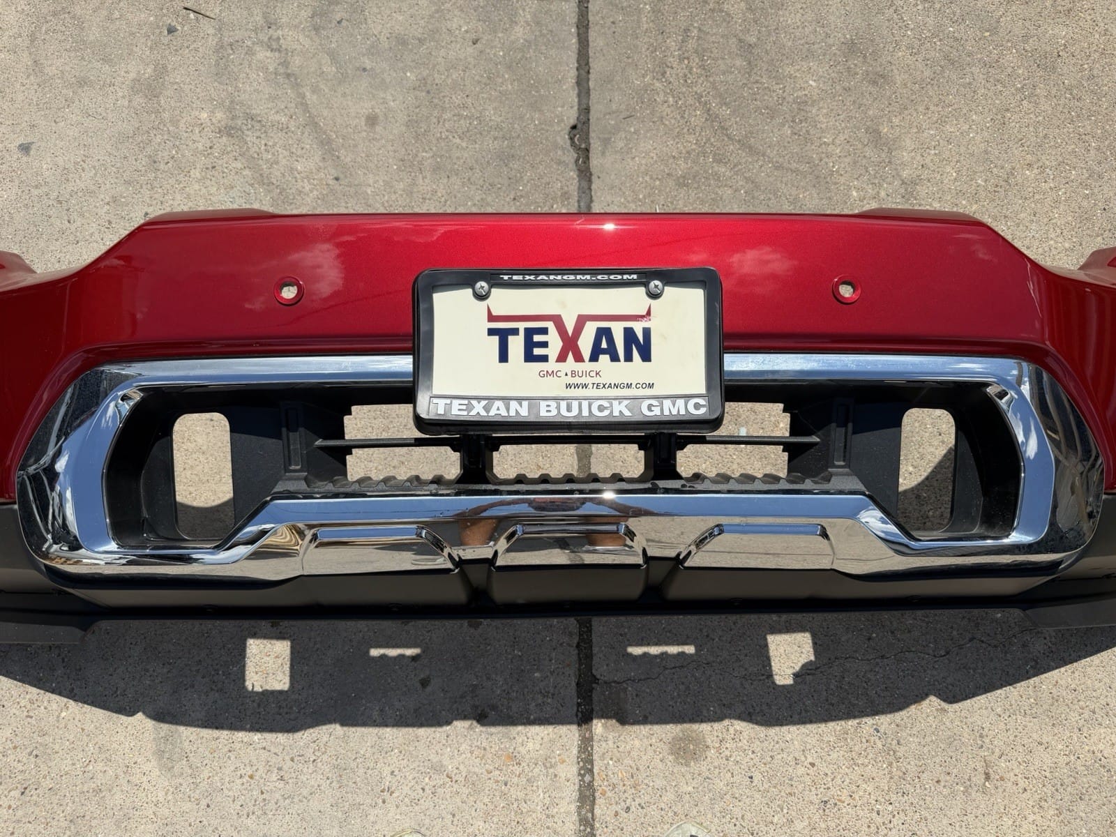 2020-2023 GMC 2500/3500 Red Front Bumper