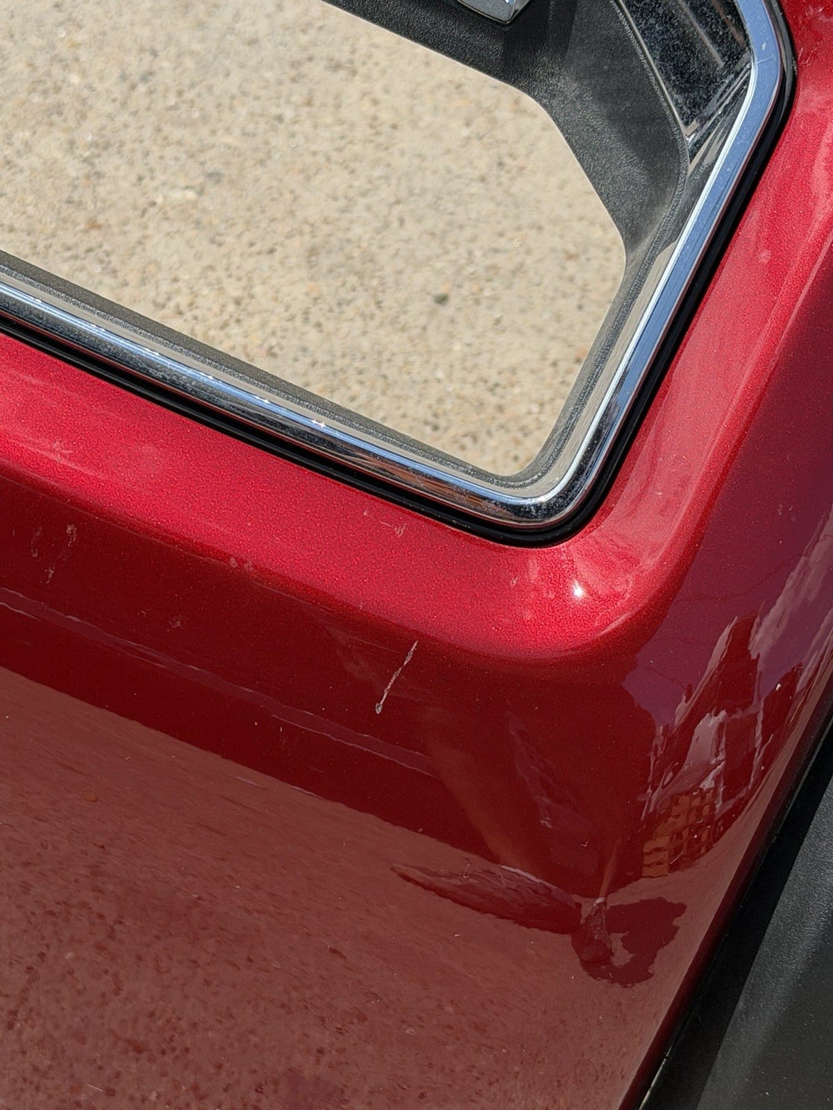 Red GMC 2500/3500 Front Bumper