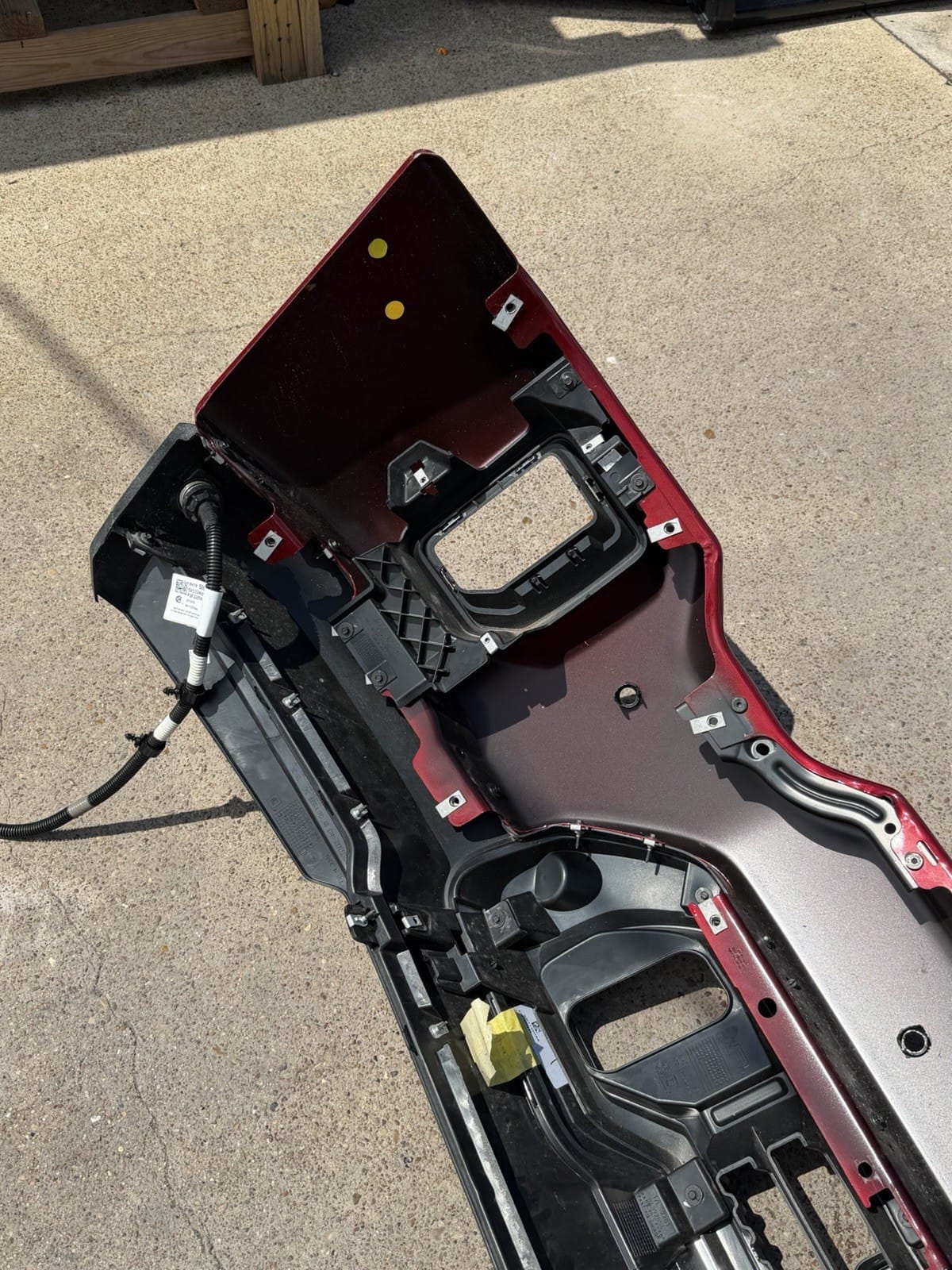 2020-2023 GMC 2500/3500 Red Front Bumper