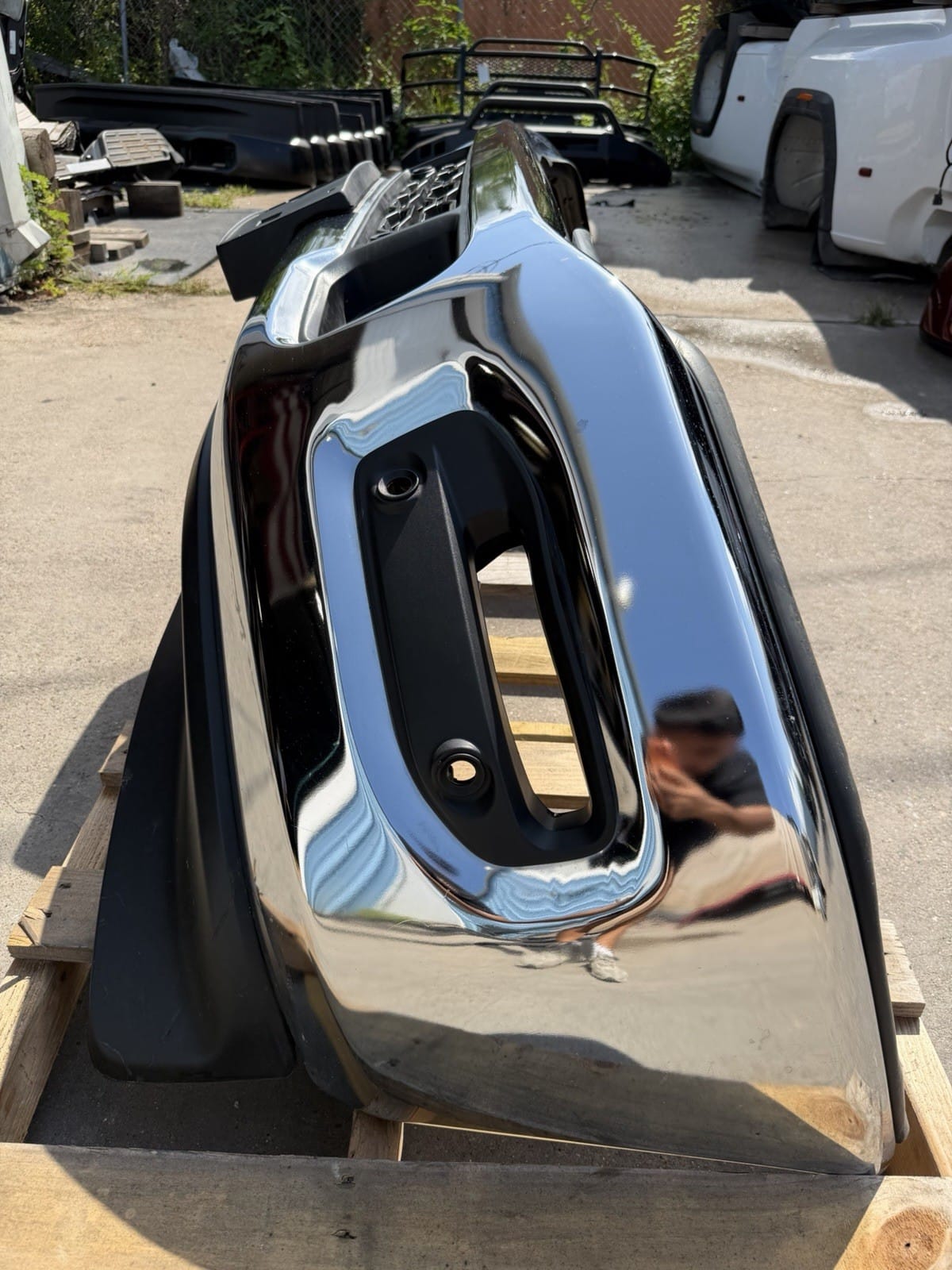 Chrome Ram 2500/3500 Front Bumper