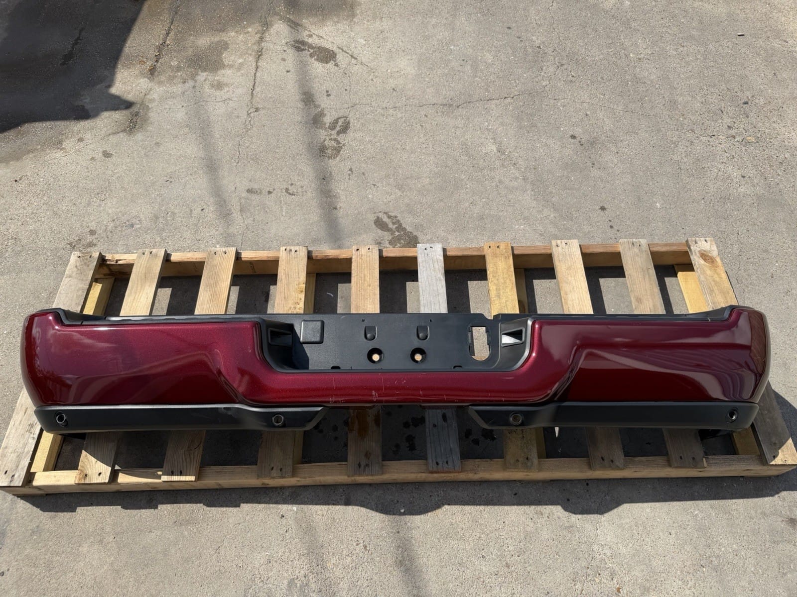 2019-2026 Ram 2500/3500/4500 Velvet Red Rear Bumper