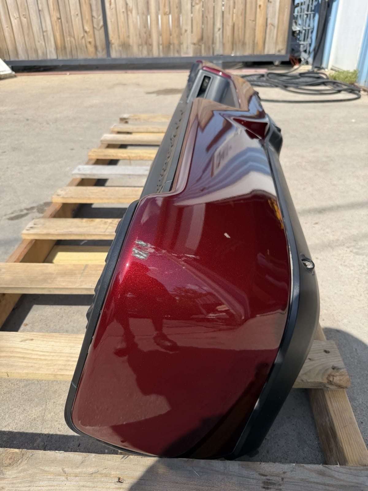 Velvet Red Ram 2500/3500/4500 Rear Bumper
