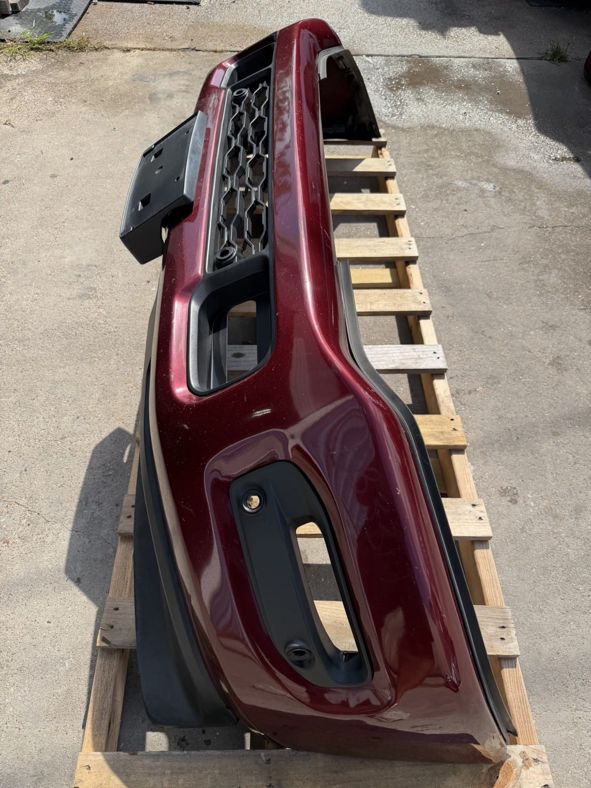 2019-2024 Ram 2500/3500 Velvet Red Front Bumper
