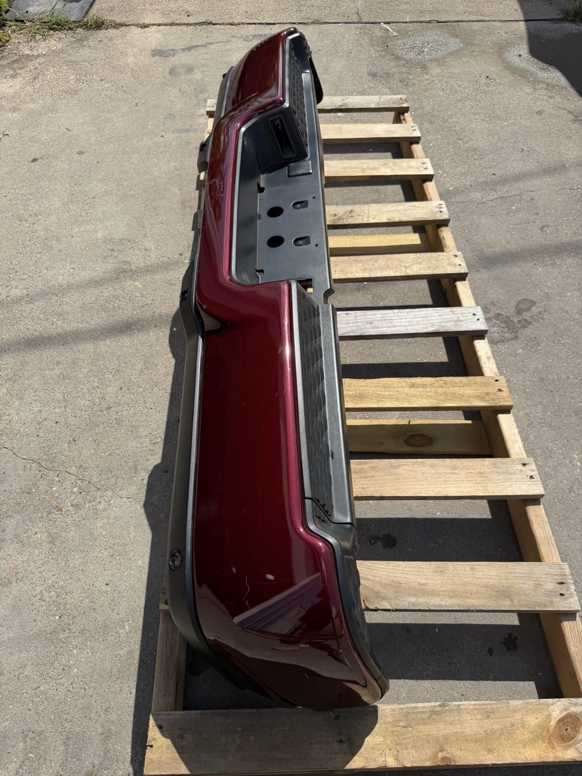 2019-2026 Ram 2500/3500/4500 Velvet Red Rear Bumper