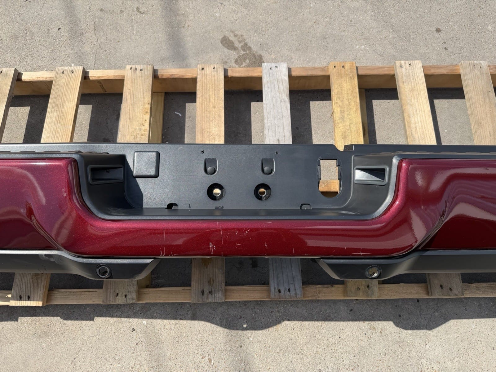 Velvet Red Ram 2500/3500/4500 Rear Bumper