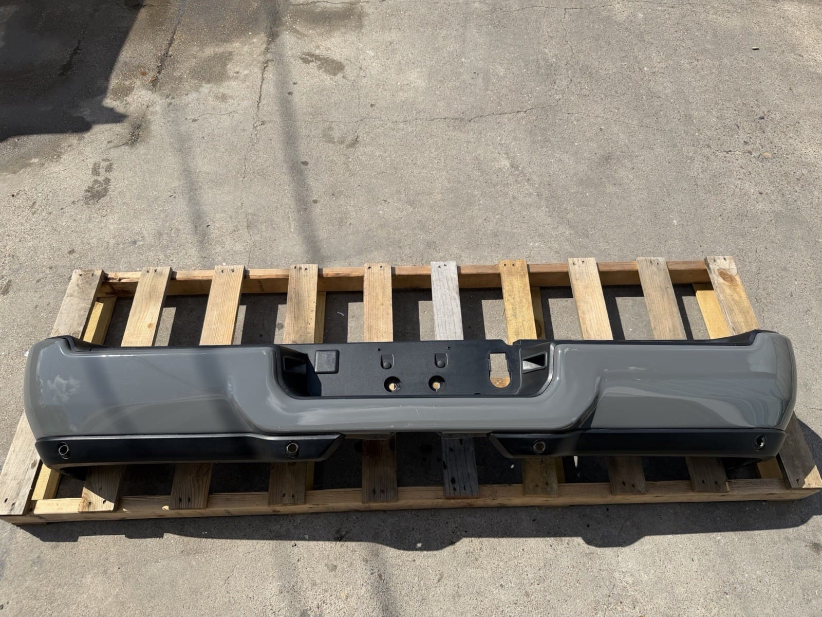 2019-2026 Ram 2500/3500/4500 Grey Rear Bumper