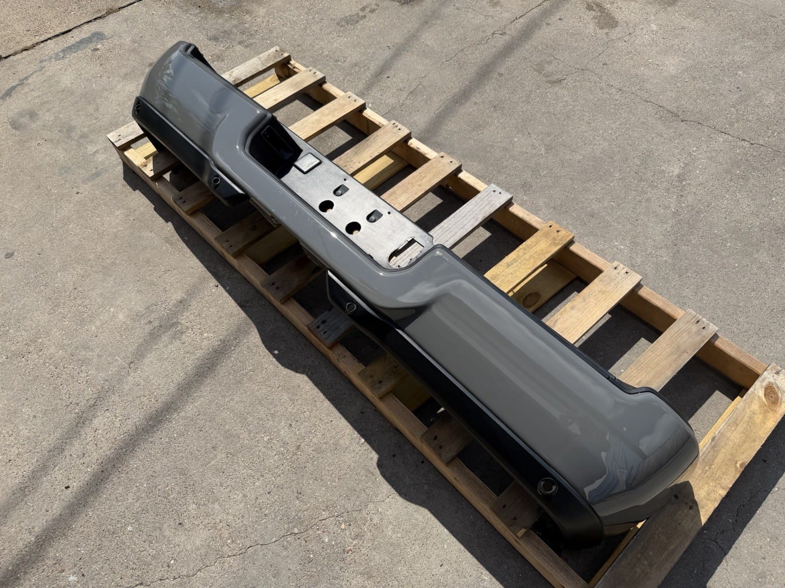 Grey Ram 2500/3500/4500 Rear Bumper