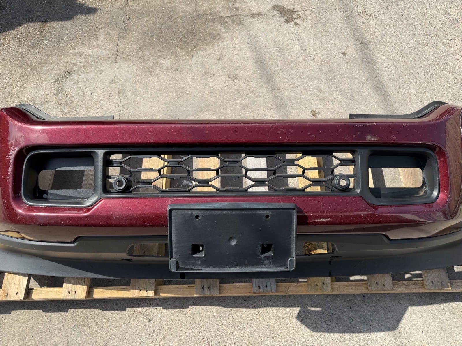 Velvet Red Ram 2500/3500 Front Bumper