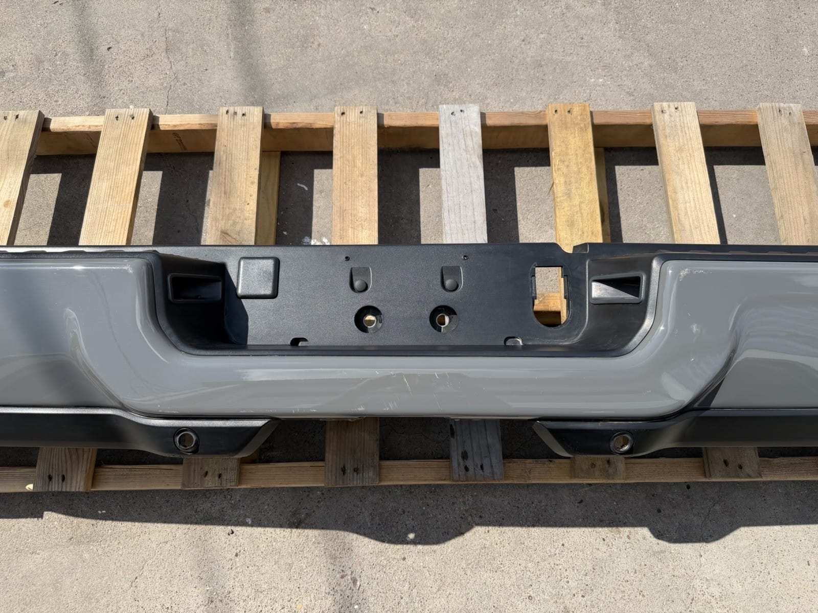 2019-2026 Ram 2500/3500/4500 Grey Rear Bumper