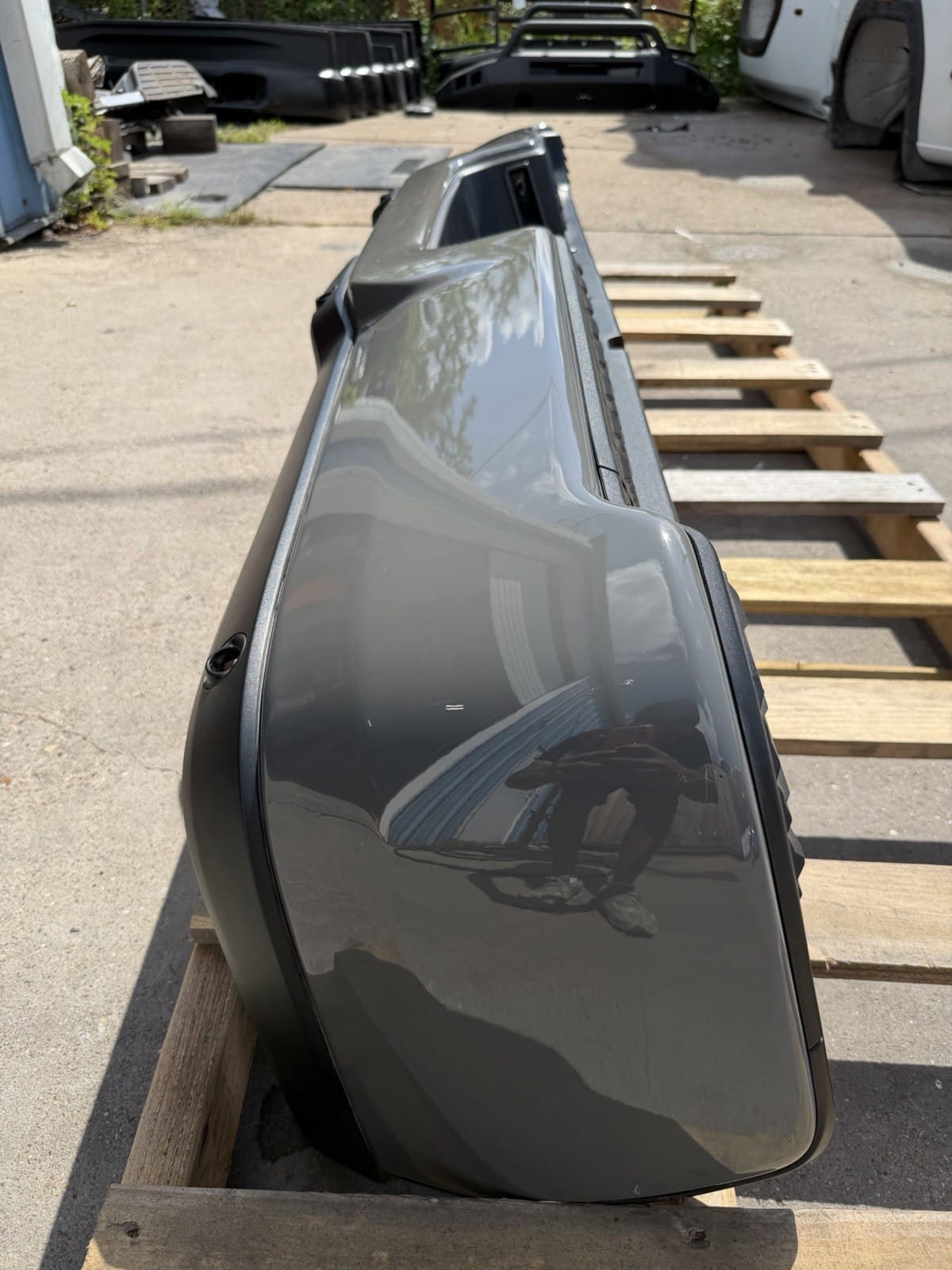 Grey Ram 2500/3500/4500 Rear Bumper