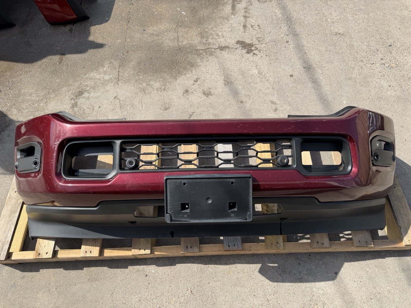 2019-2024 Ram 2500/3500 Velvet Red Front Bumper