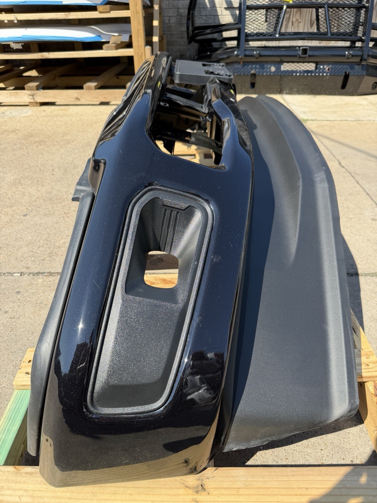 Agate Black Ford F250/F350 Front Bumper