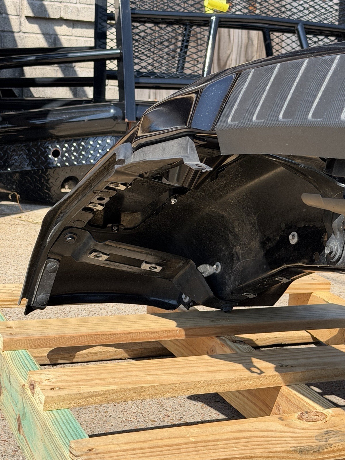 2023-2026 Ford F250/F350 Agate Black Front Bumper