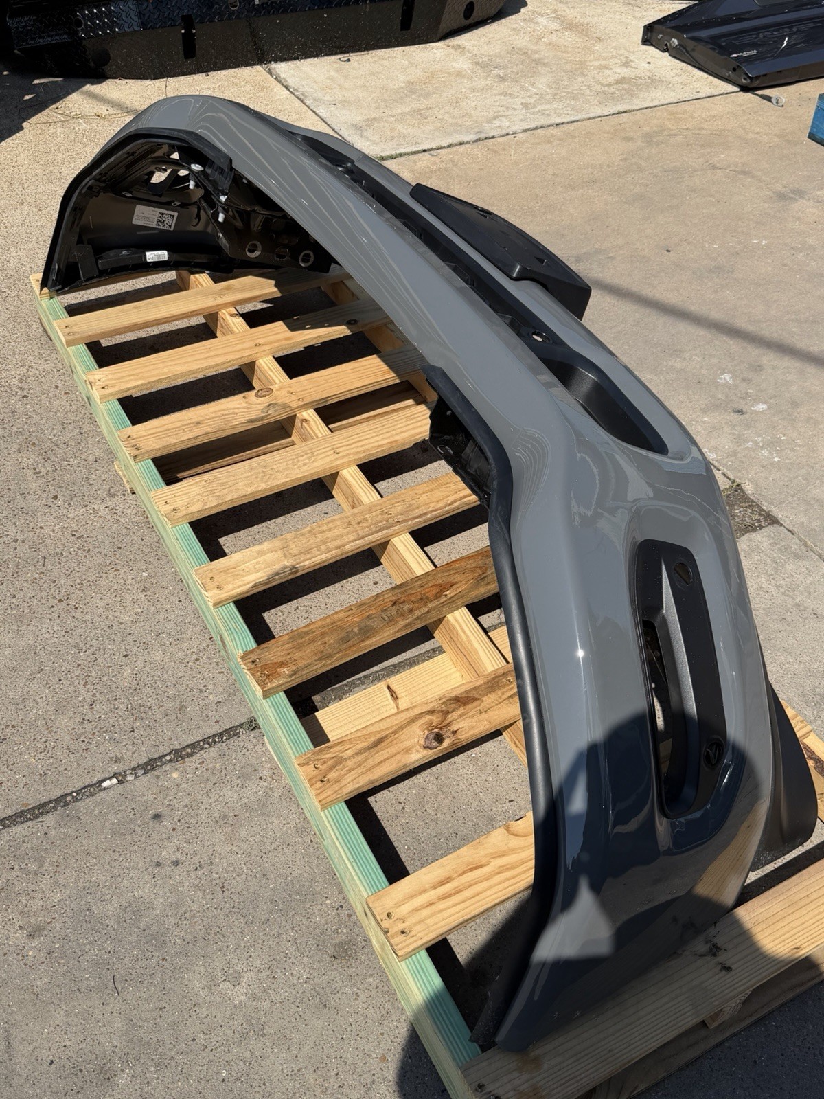2019-2026 Ram 2500/3500 Grey Front Bumper