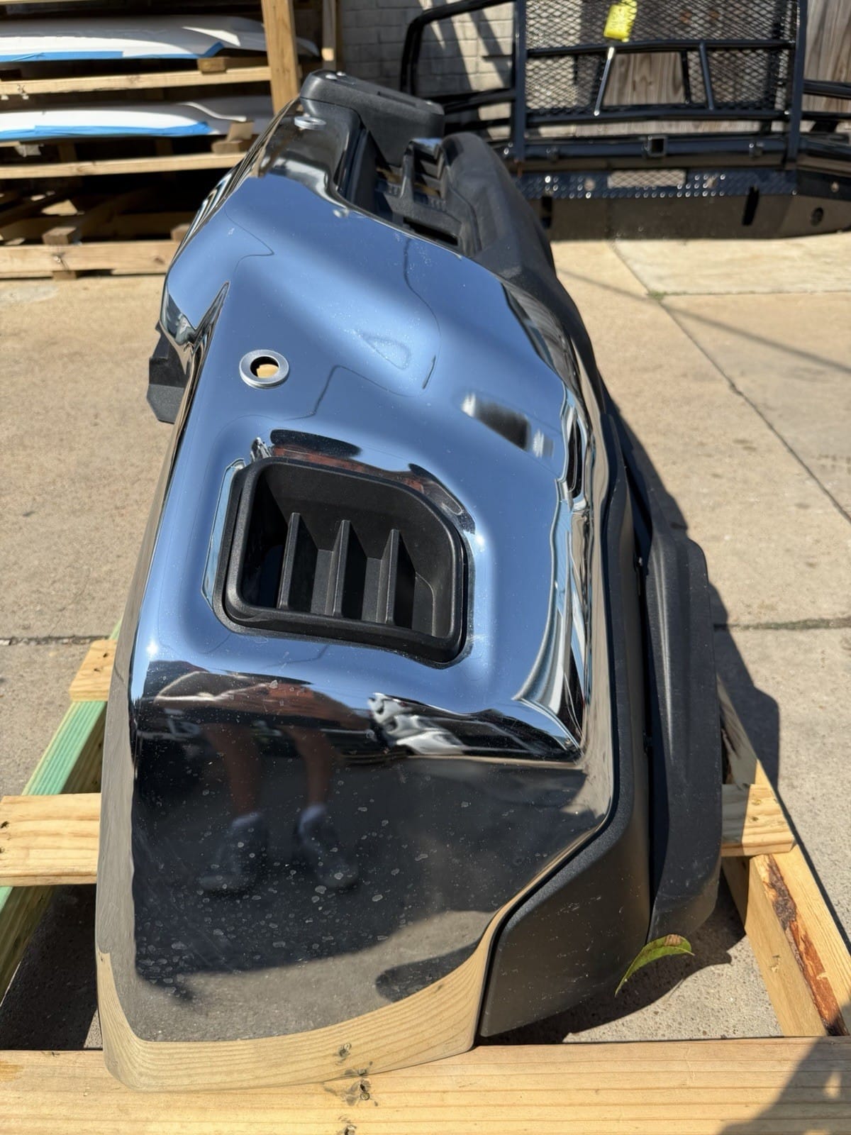 Chrome Chevy 2500/3500 Front Bumper