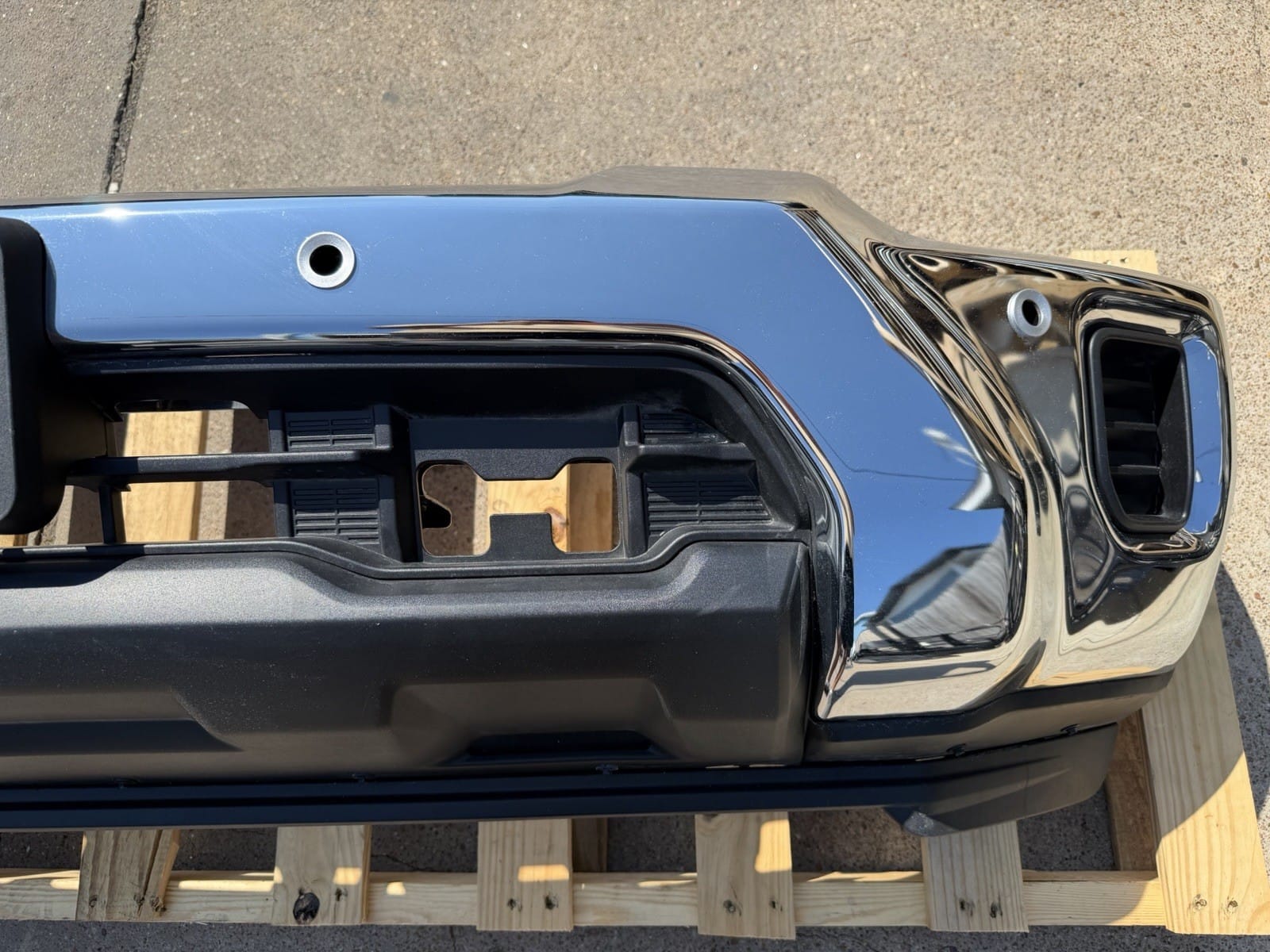 2024-2026 Chevy 2500/3500 Chrome Front Bumper