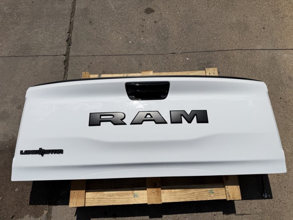 2019-2026 Ram 1500 Bright White Tailgate