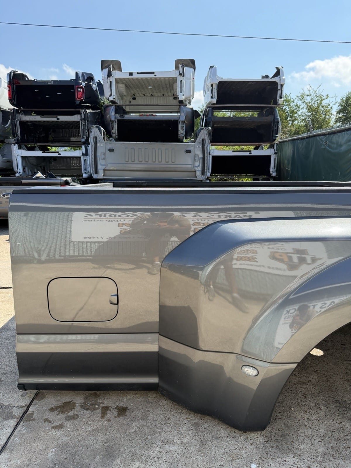 Carbonized Grey Ford F350/F450 Truck Bed