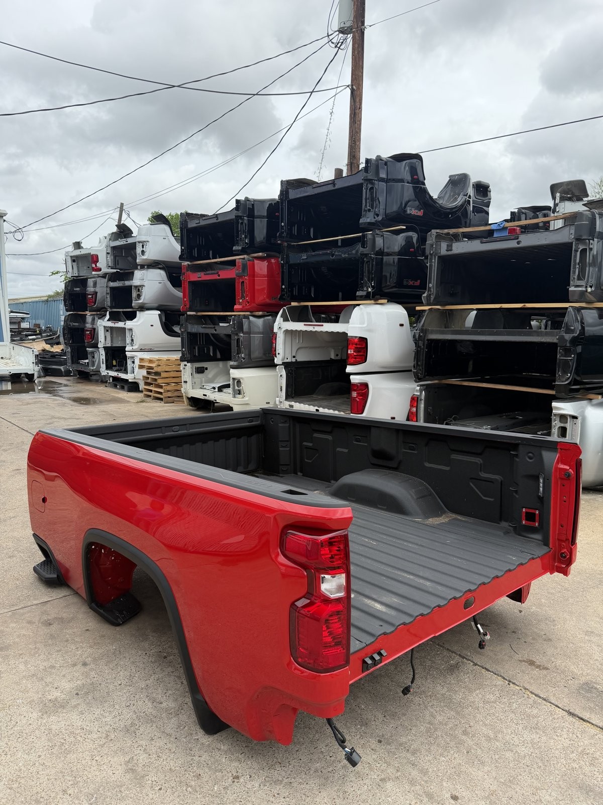 Red Hot Chevy 2500/3500 Truck Bed