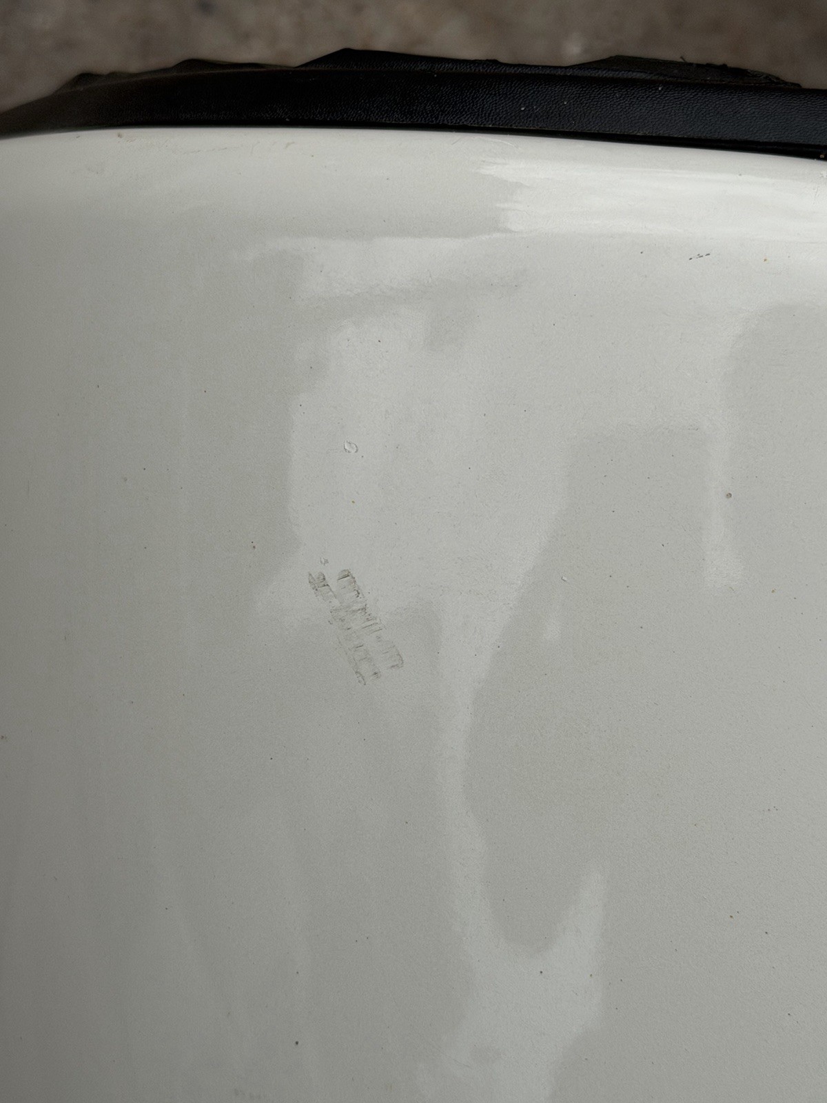 2019-2026 Ram 2500/3500/4500 Pearl White Rear Bumper